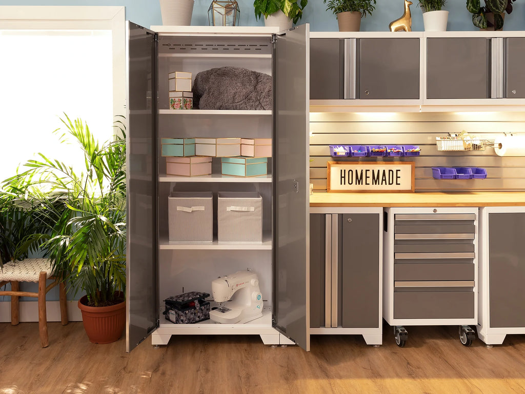 8 Piece 24-Gauge Steel Garage Storage Cabinet Set S775