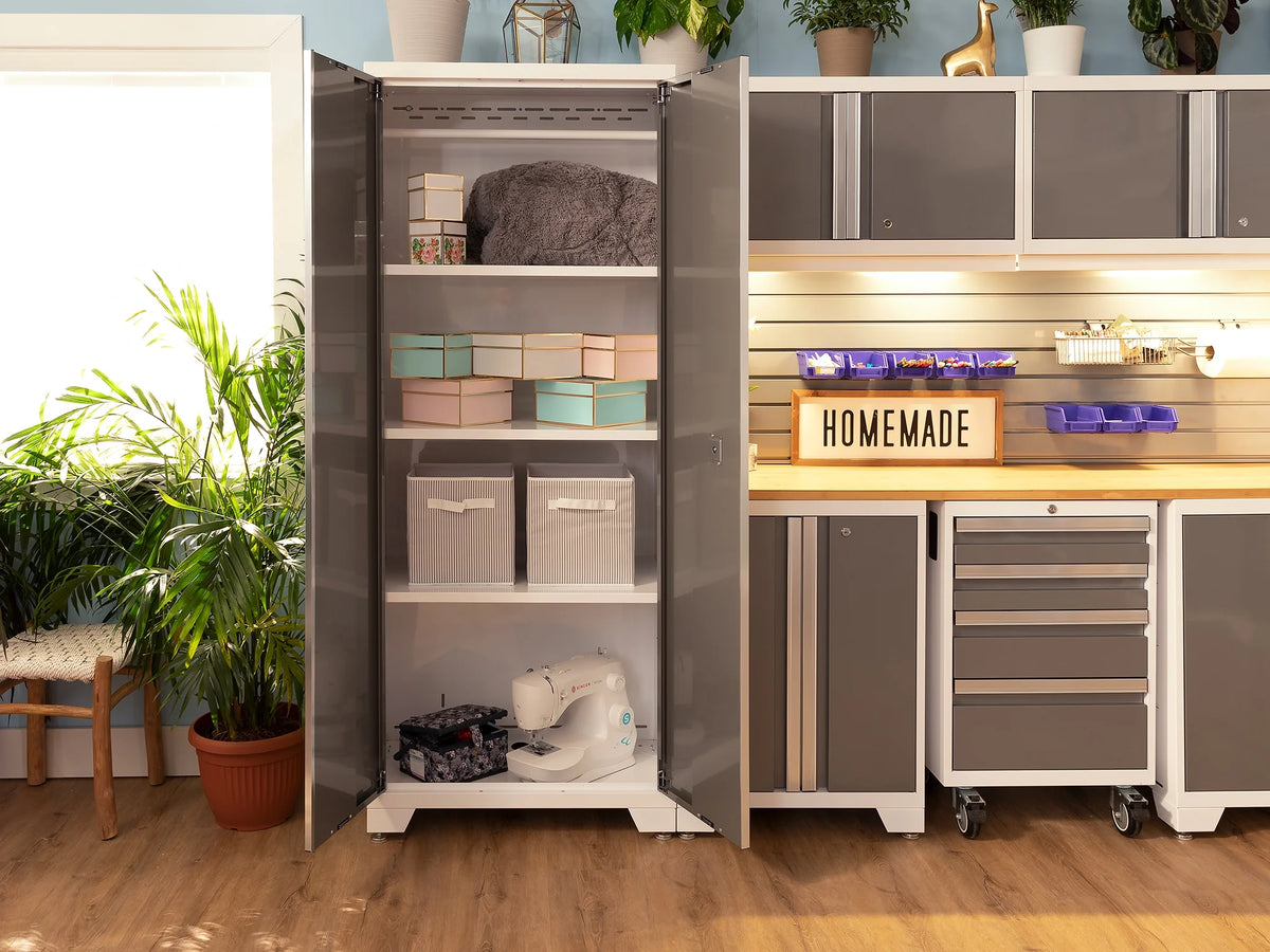 8 Piece 24-Gauge Steel Garage Storage Cabinet Set S775