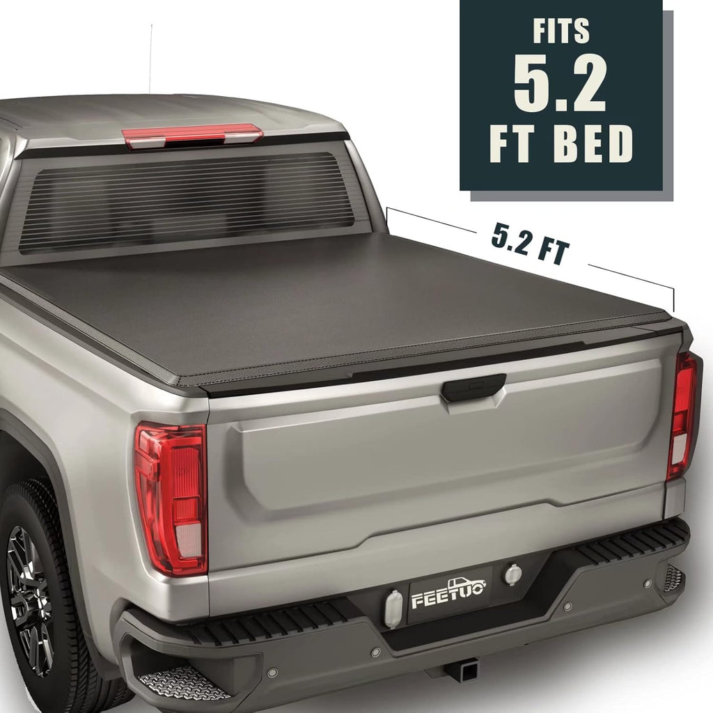 Soft Tri-Fold Tonneau Cover Truck Bed Z78287