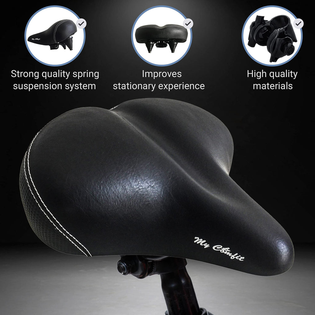 Oversized Extra Wide Bike Seat with Foam Padding V40478