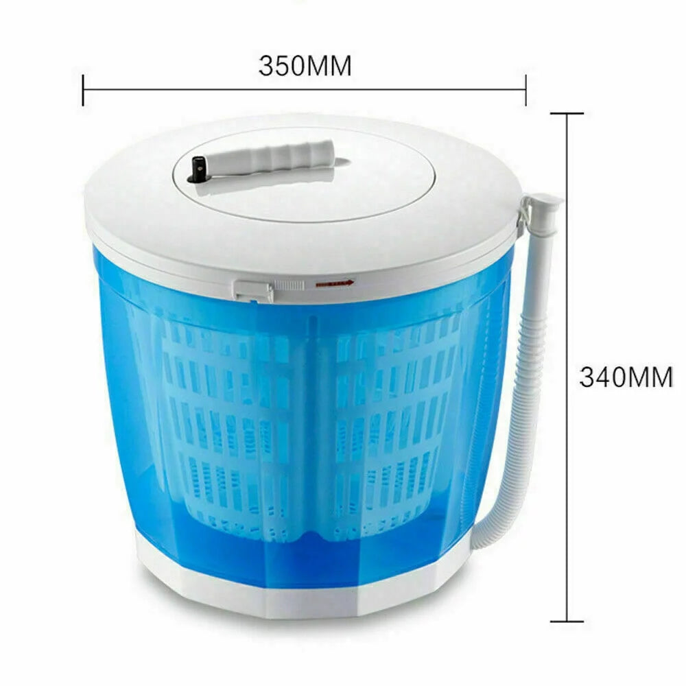 Portable Mini Washer with Spin Dryer Combo T568062