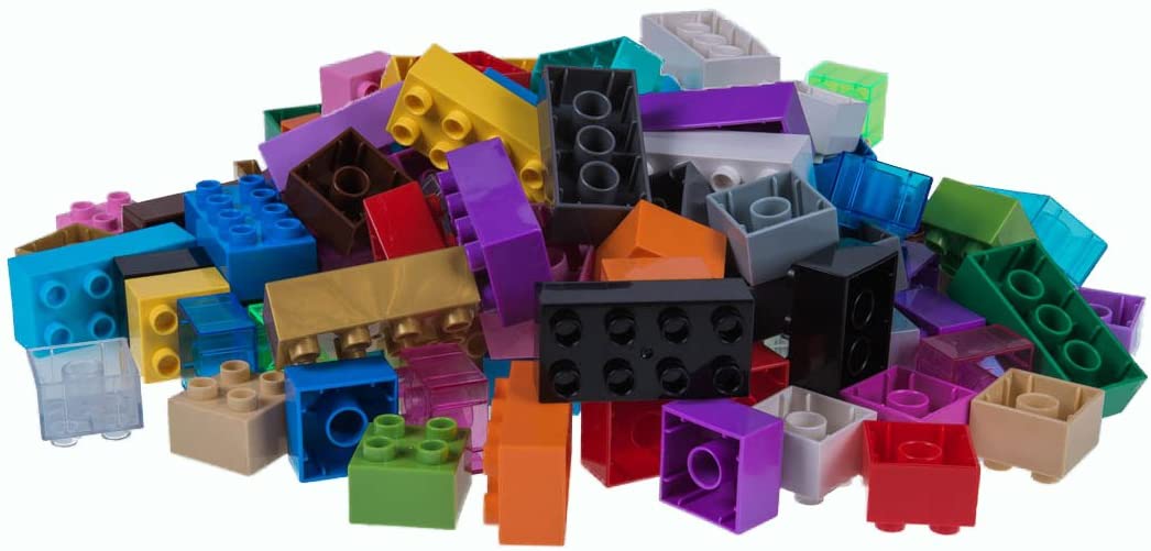108 Pieces Building Brick Set with Big Pegs L803