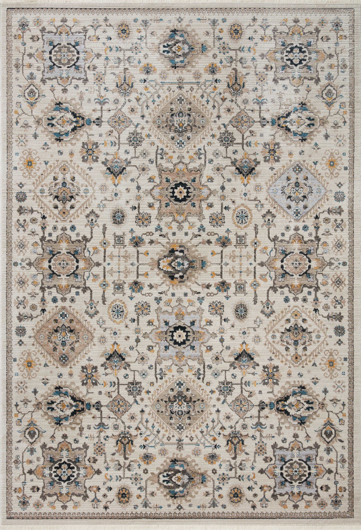 Ivory Taupe Rug I2363