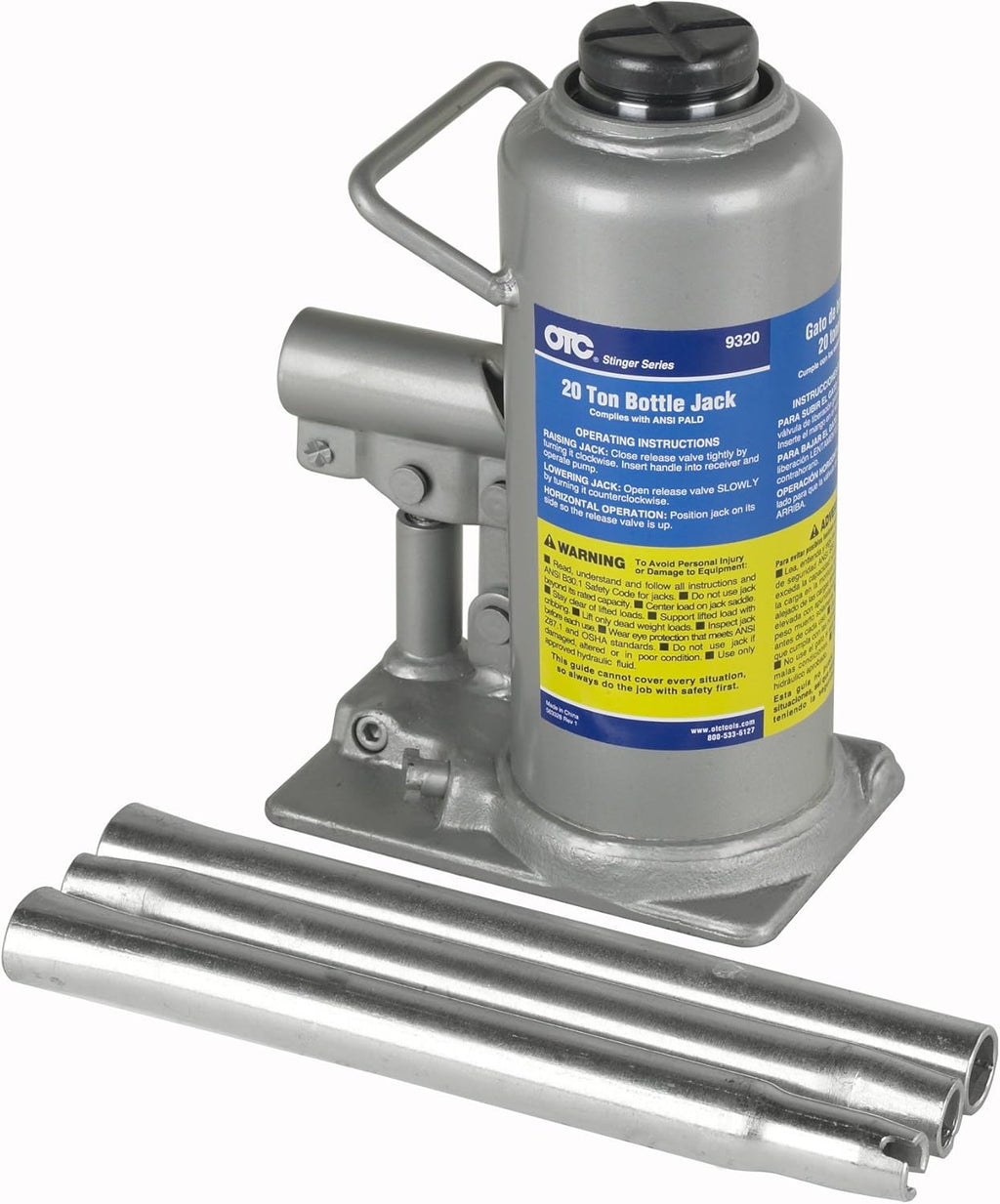 12-Ton Bottle Jack D65743