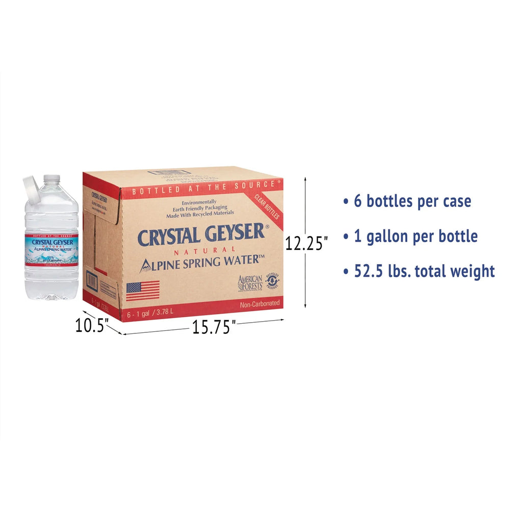 Natural Spring Water Pack of 48 A468770