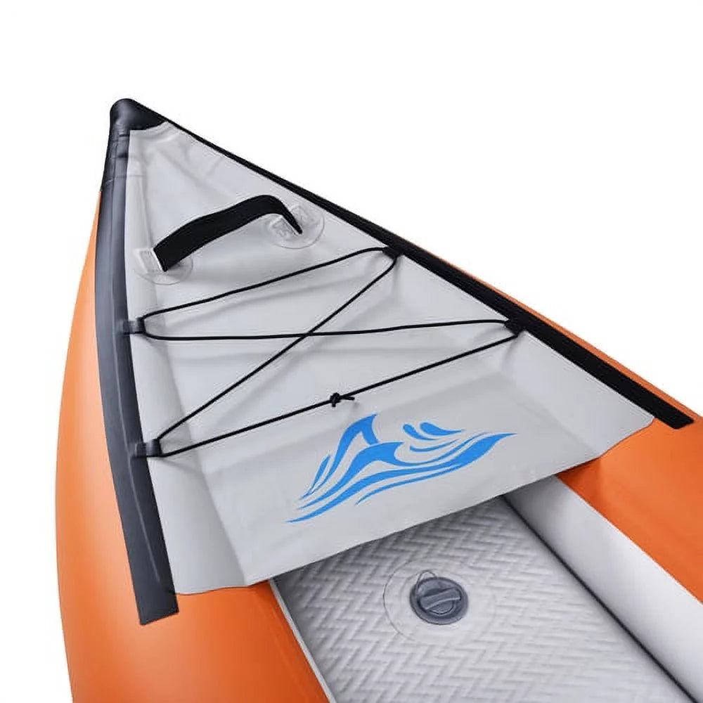 Foldable Inflatable 2 Person Kayak Set with Paddle & Air Pump Z154404