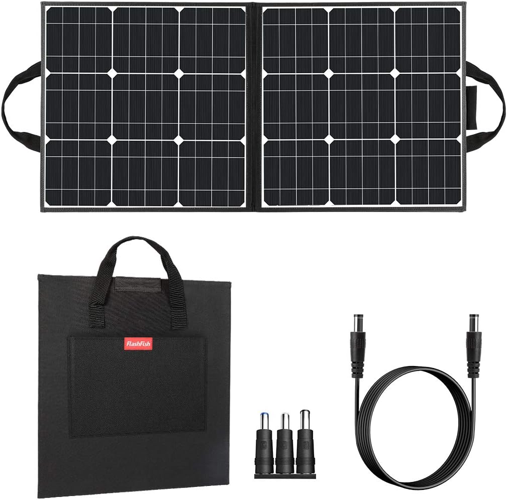 18V 18V Portable Foldable Solar Panel with USB DC Output T287