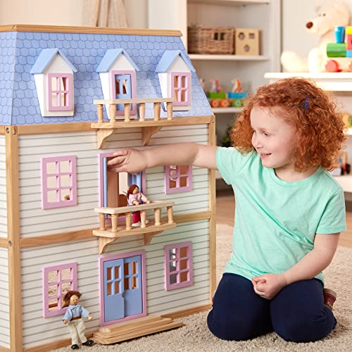 Wooden Multi-Level Dollhouse P54315