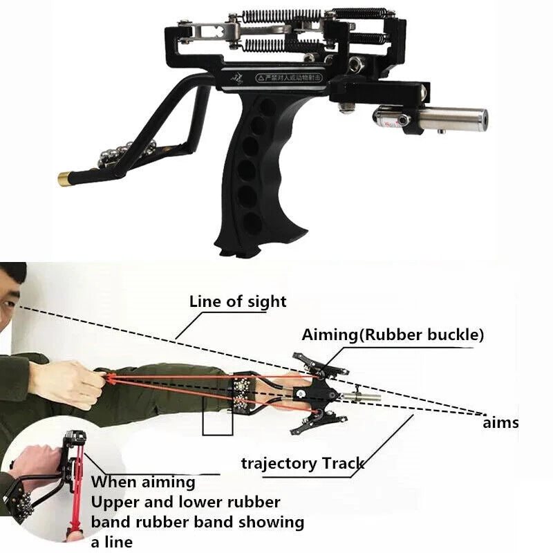 Outdoor Hunting SlingShot Catapult Fishing S58639