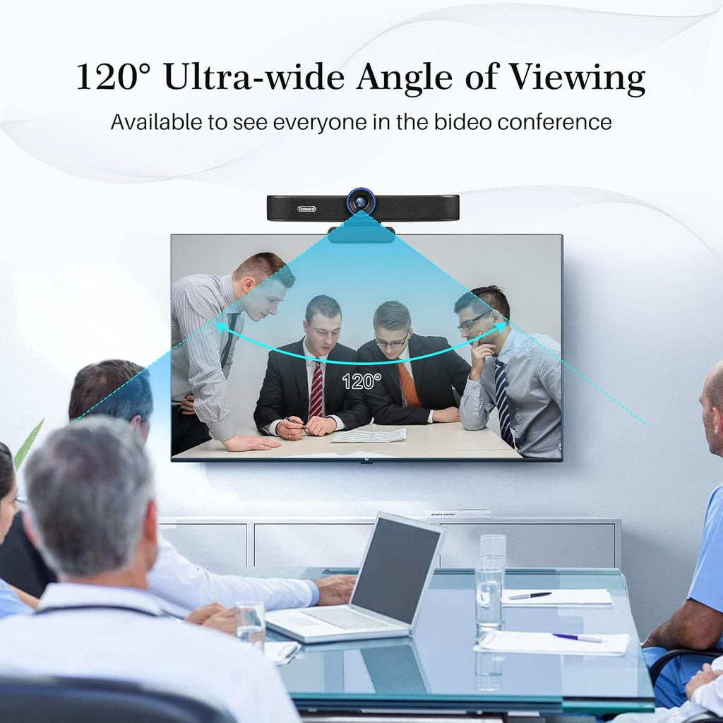 4K Ultra HD All-in-One ePTZ Webcam USB 3.0 with Expansion Microphone O930539