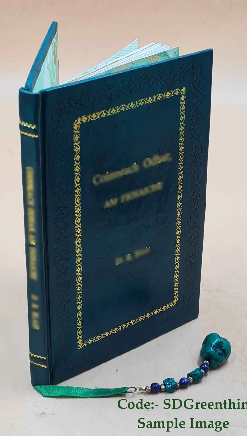 Premium Leather Bound Book A369