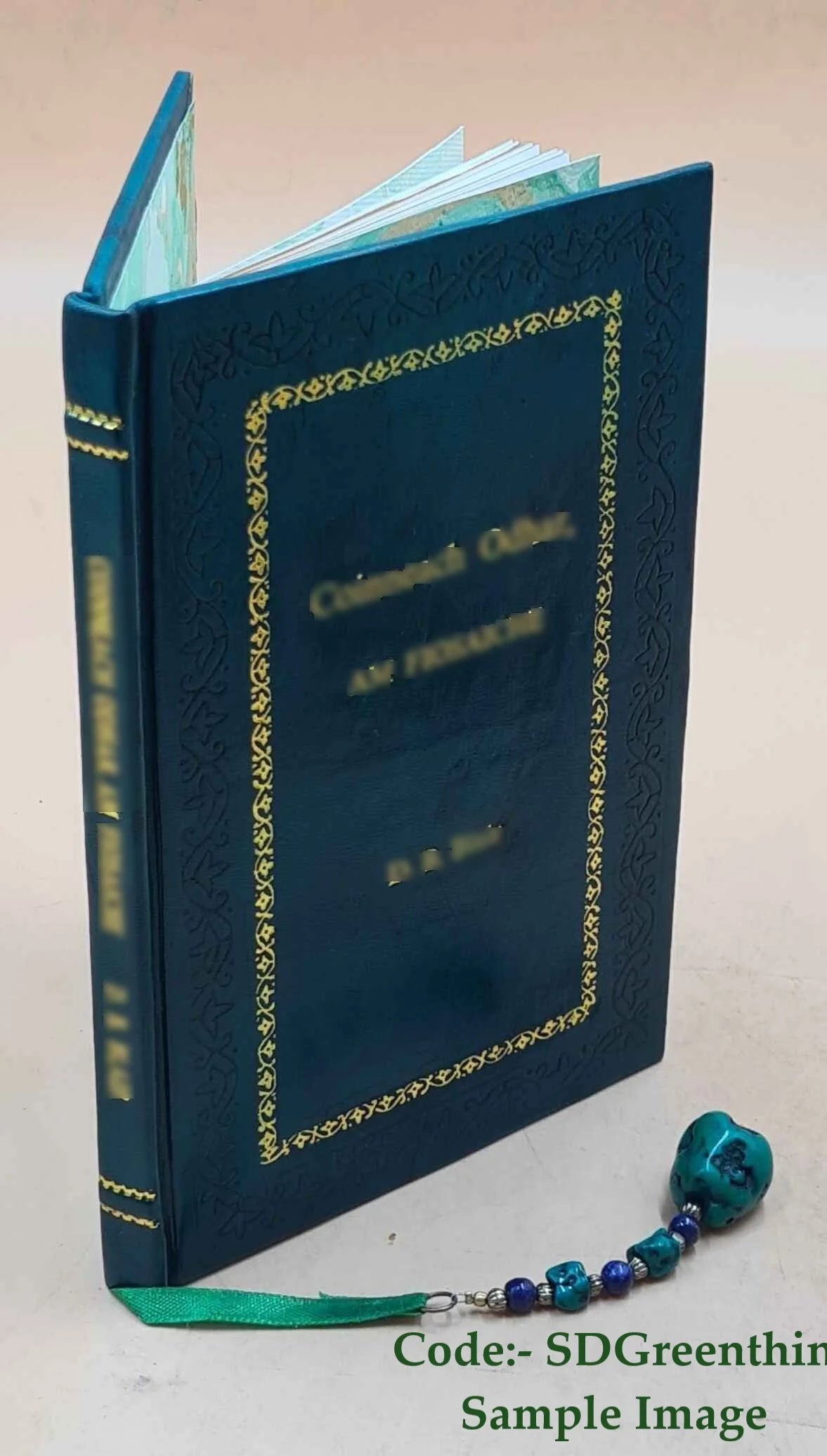Premium Leather Bound Book A369