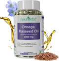 Cold Pressed Flaxseed Oil 1000mg Omega 3-6-9 60 Capsules R7744