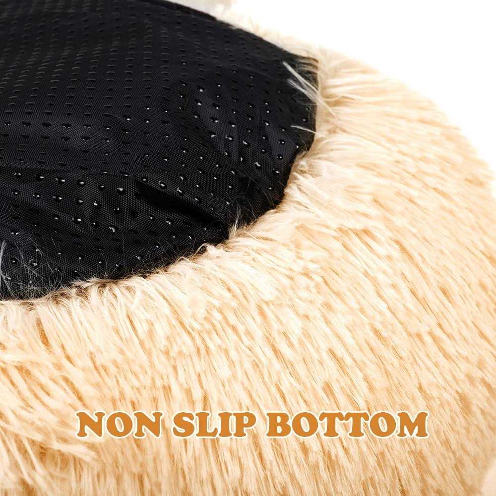 Round Plush Pet Bed S7104