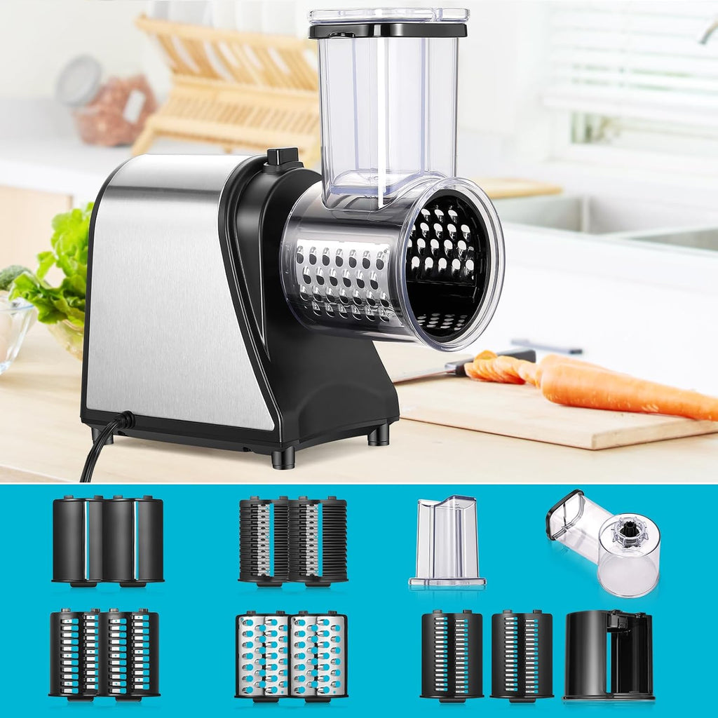250W Electric Cheese Grater with 5 Attachments I623