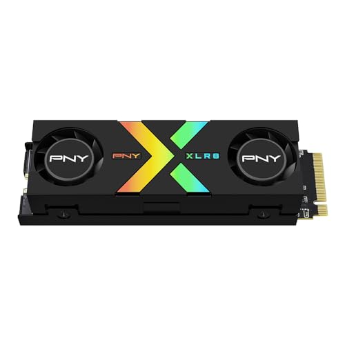 1TB PCIe Gen5 x4 NVMe M.2 SSD with Dual Fan Black Heatsink G28341
