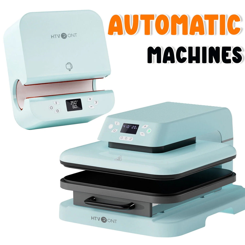 Blue Auto Heat Press Machine T284572