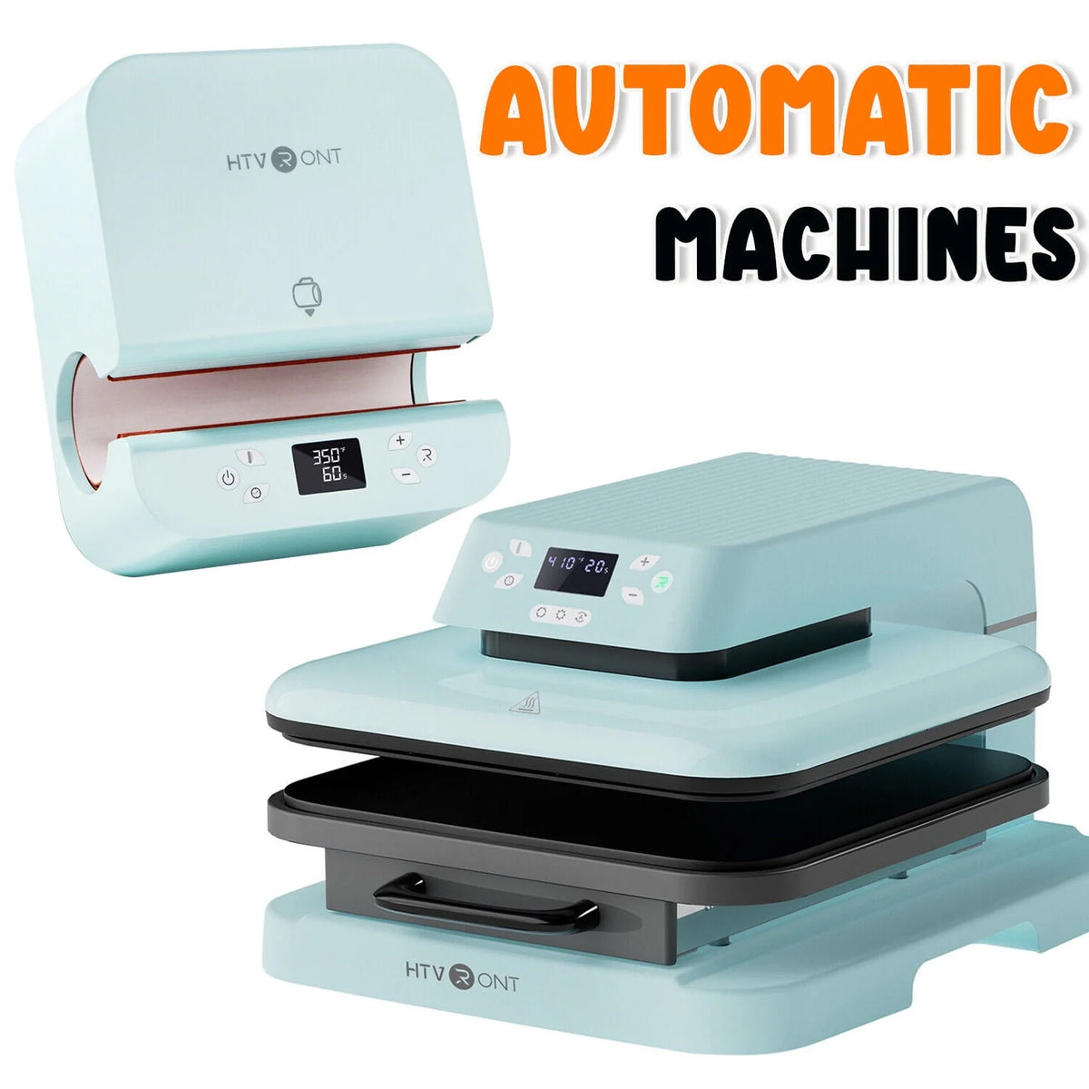 Blue Auto Heat Press Machine T284572