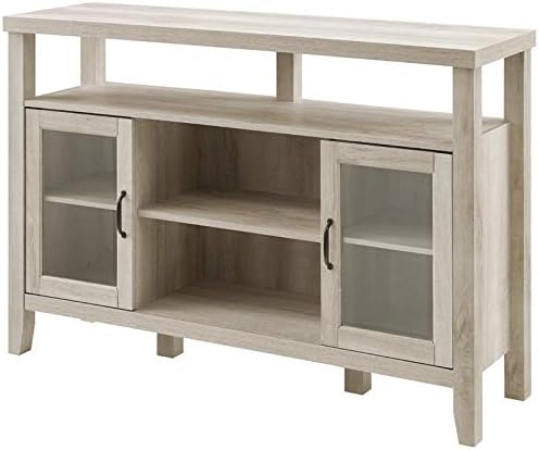 Gray Wash Entertainment Credenza TV Stand Cabinet B815969