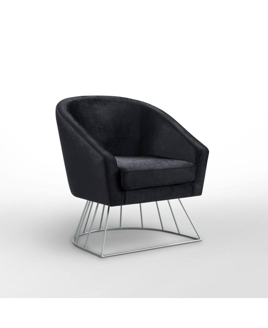 Velvet Accent Chair F695