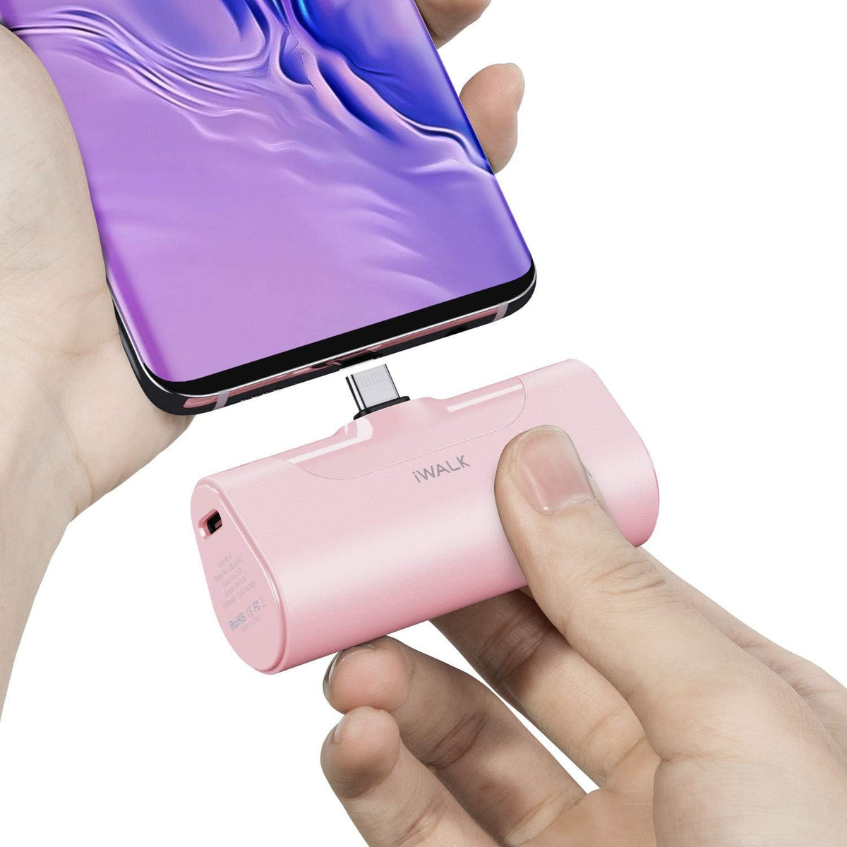 4500mAh Portable Charger USB C Battery Pack, 2500mAh Wireless Earbuds, Power Bank, Pack of 2 G6825