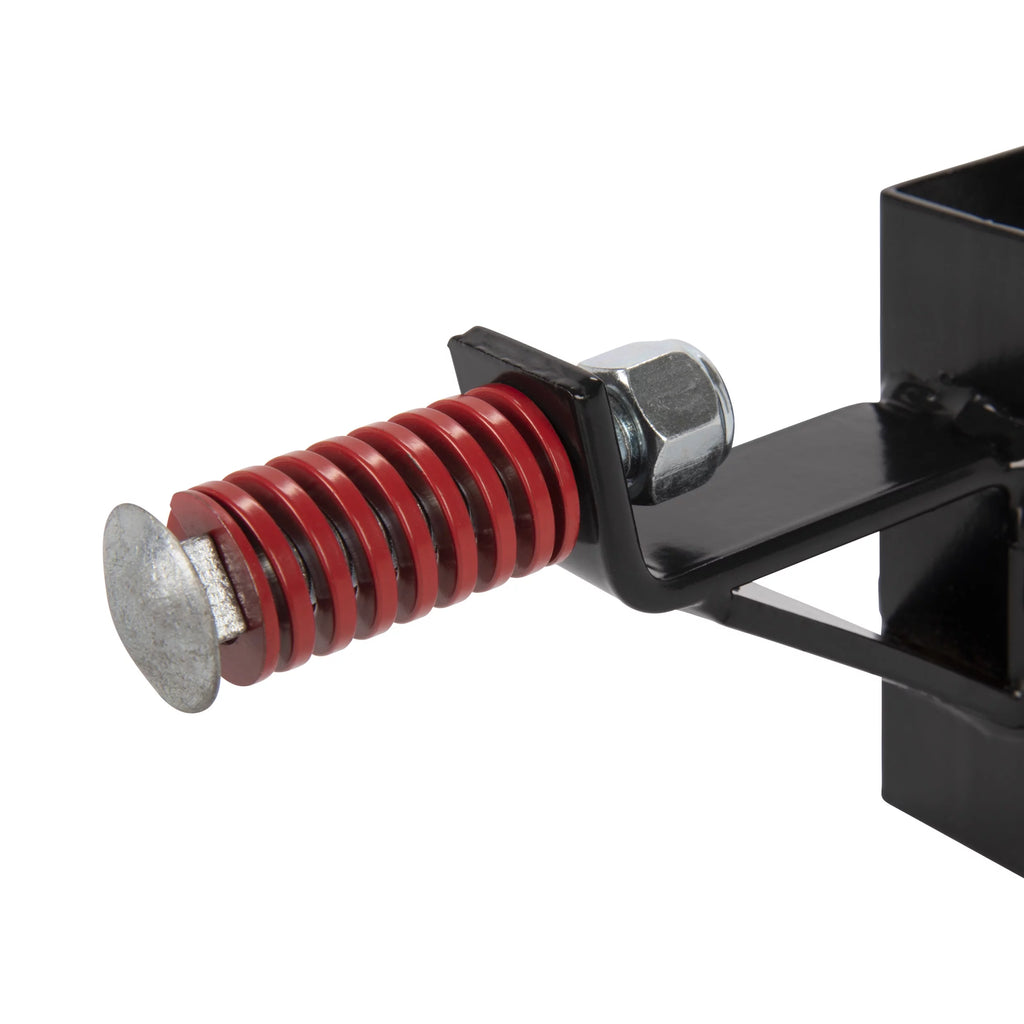 Steel Gong Hanger Target with Recoil Spring, Black F557980