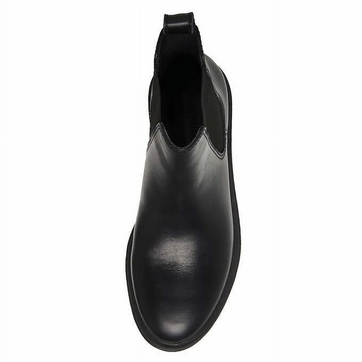 Black Genuine Leather Chelsea Booties I5831
