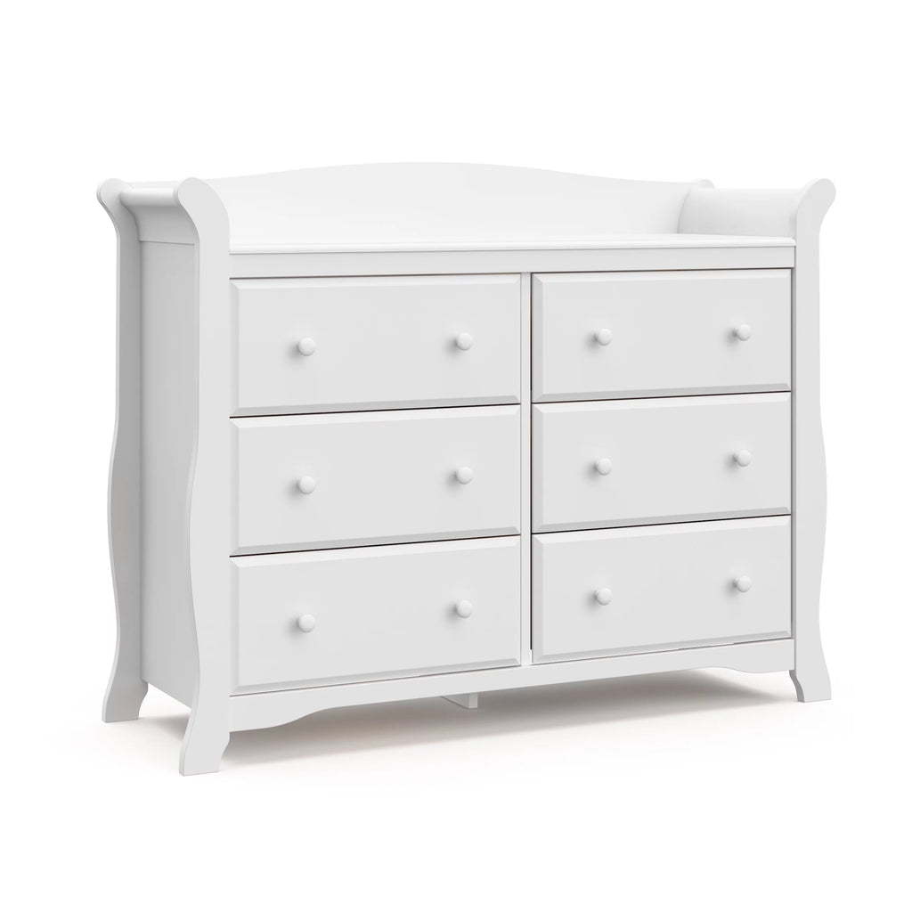 6 Drawer Double Dresser F8746