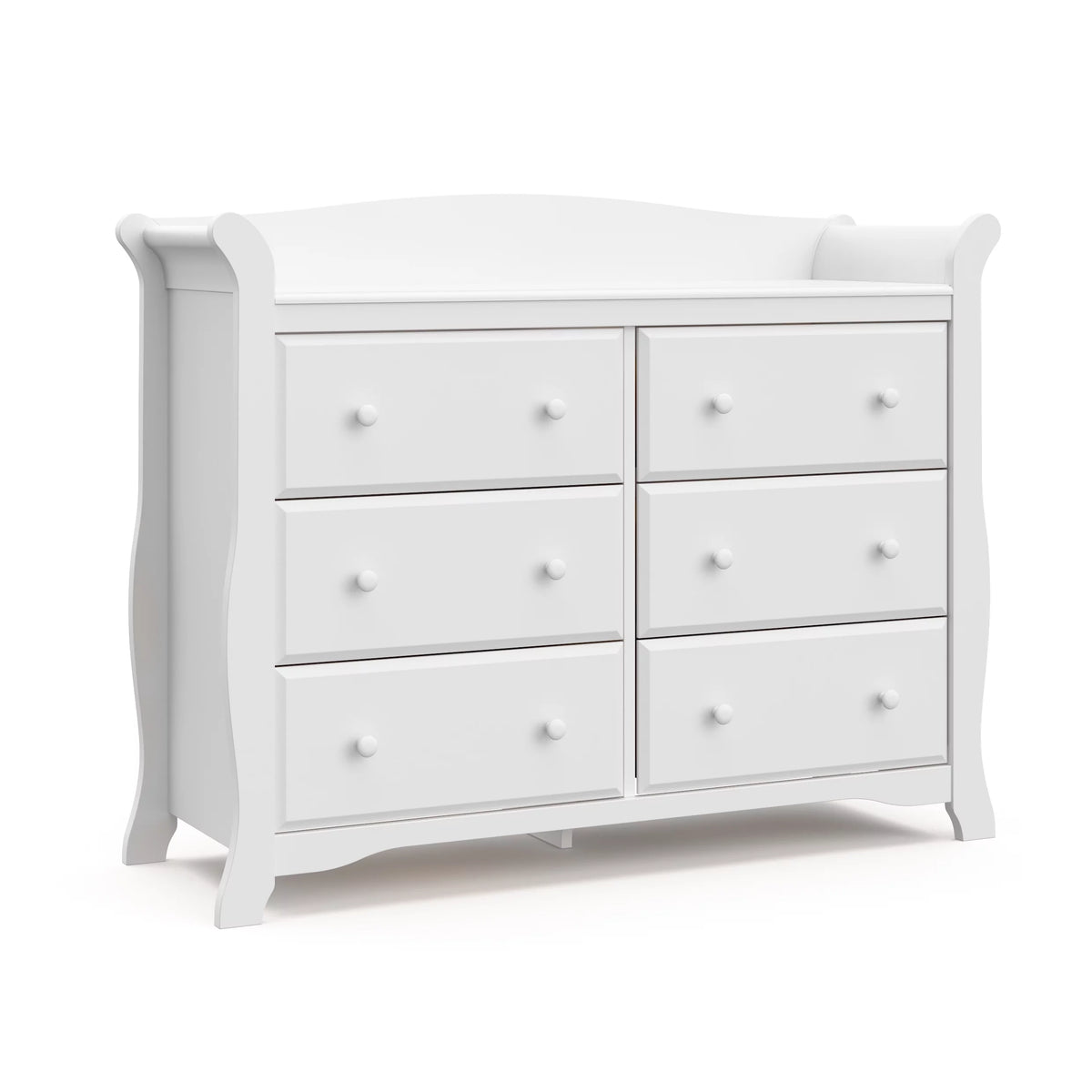 6 Drawer Double Dresser F8746