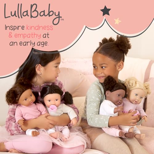 14-Inch Baby Doll Nursery Playset with High Chair, Playpen & Jogger Stroller R908