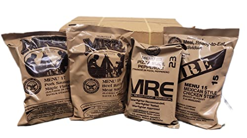 4-Pack MREs (Meals Ready-to-Eat) N3925