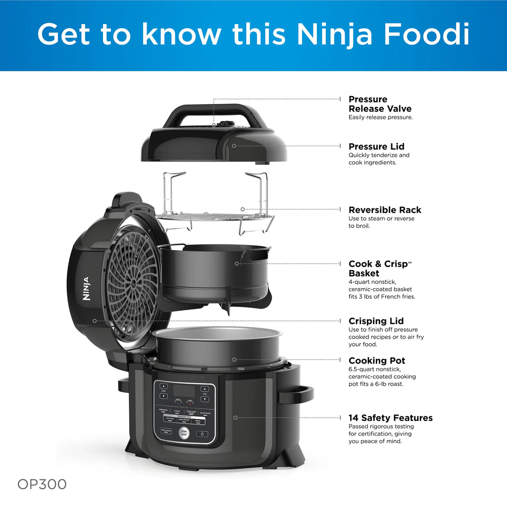 8-in-1 6.5-Quart Pressure Cooker W4073