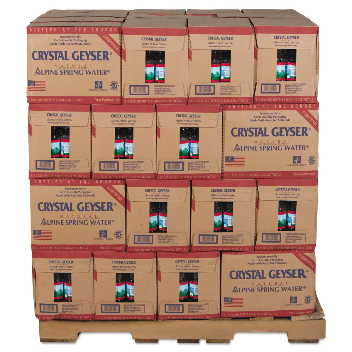 Natural Spring Water Pack of 48 A468770