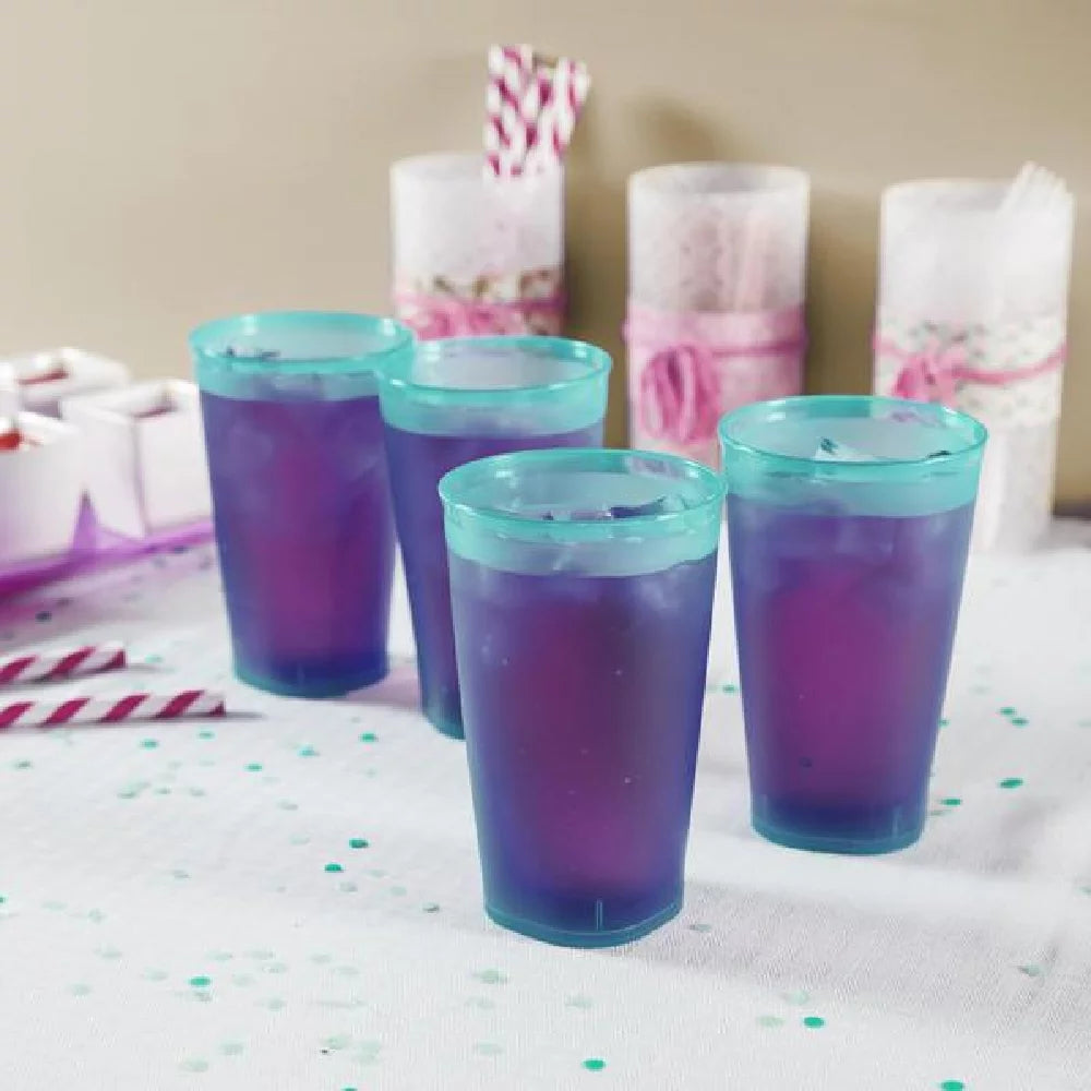 Set of 4 Plastic Tumblers 20 Ounce Z3703