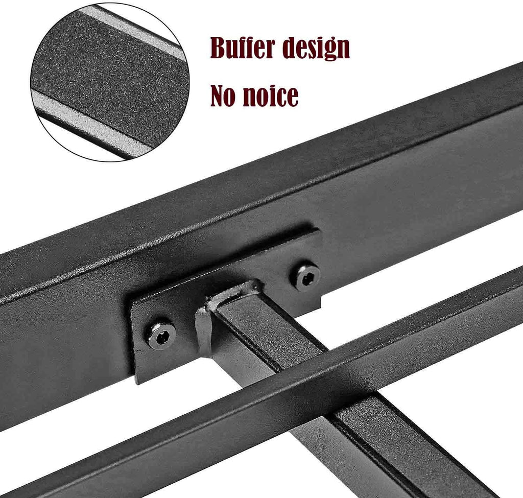 California King Platform Bed Frame with Storage Heavy Duty Metal H5103