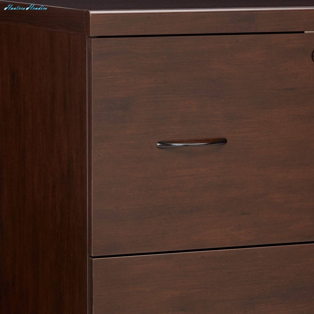 Espresso 2 Drawer Lateral Filing Cabinet W6447