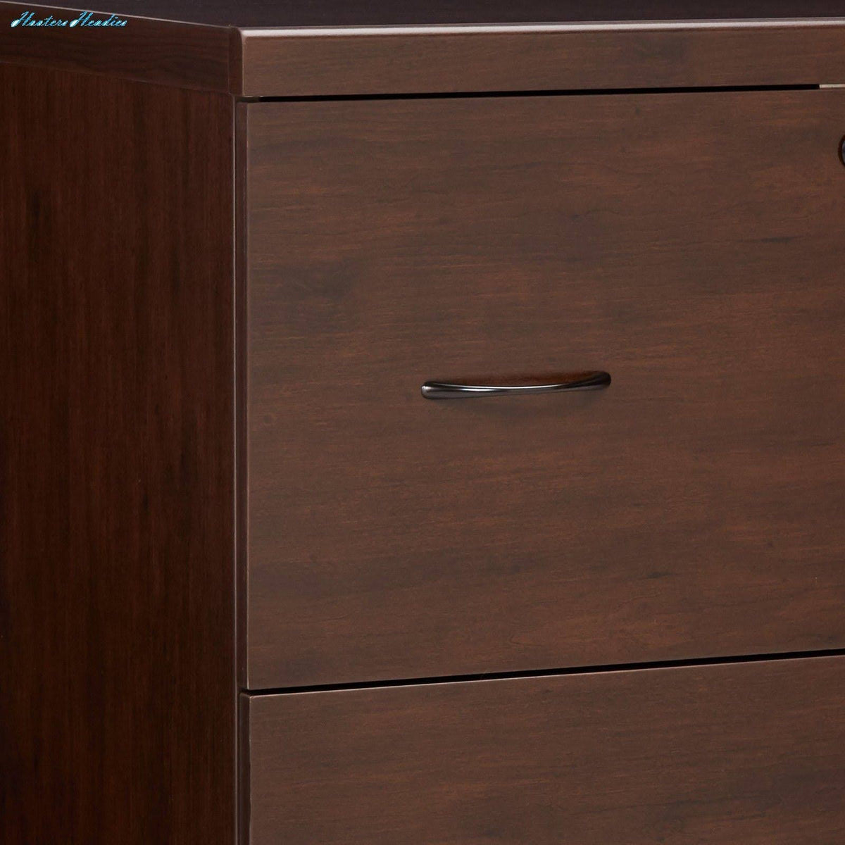 Espresso 2 Drawer Lateral Filing Cabinet W6447