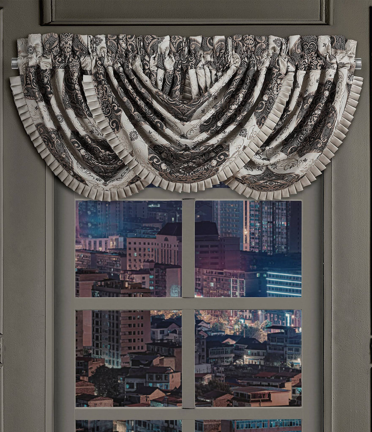 Silver Window Panel Pair G198
