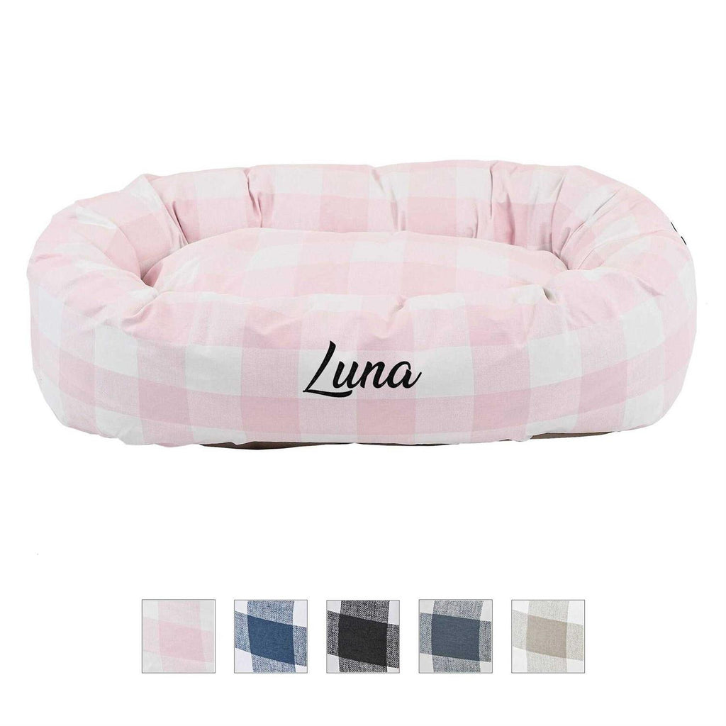 Checkered Cat and Dog Bed C30202
