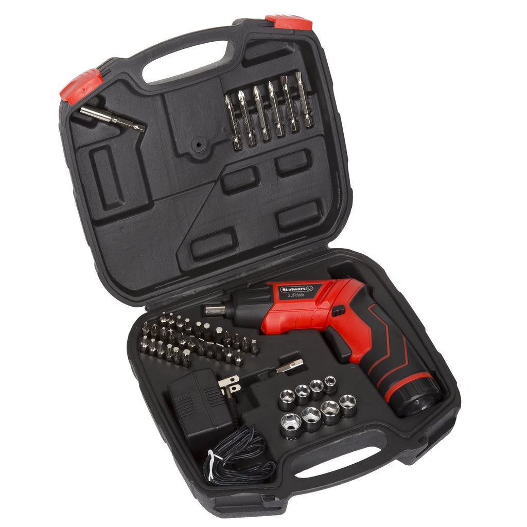 3.6V Cordless Electric Screwdriver Kit with Case C8355