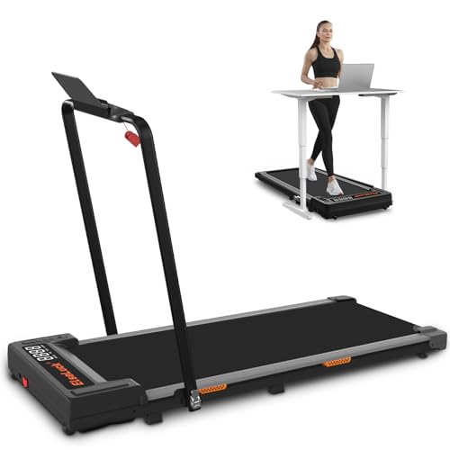 Walking Pad, Under Desk Treadmill, 2 in 1 Portable Treadmill with Remote Control, LED Display S651