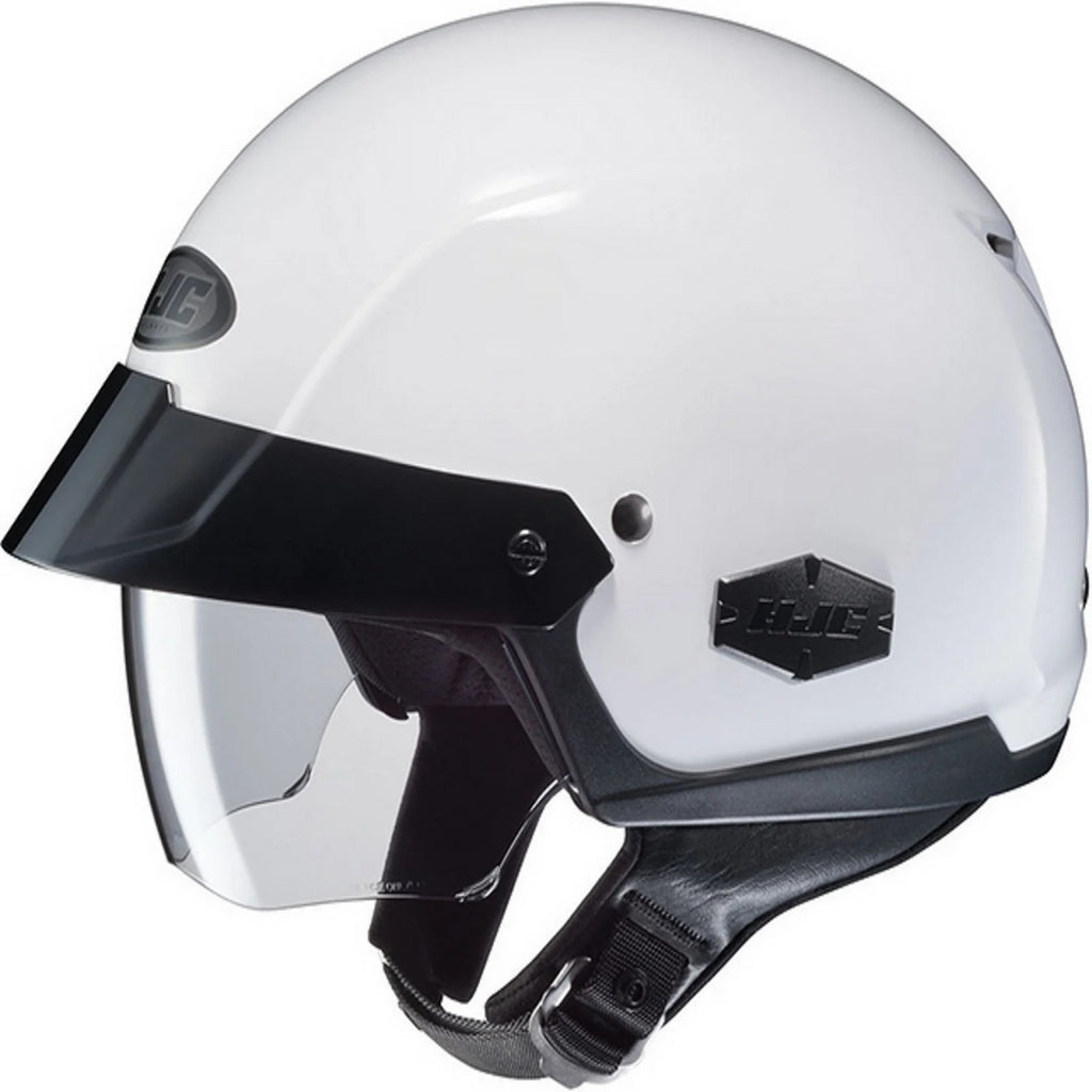 White Cruiser Motorcycle Helmet J277683