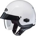 White Cruiser Motorcycle Helmet J277683