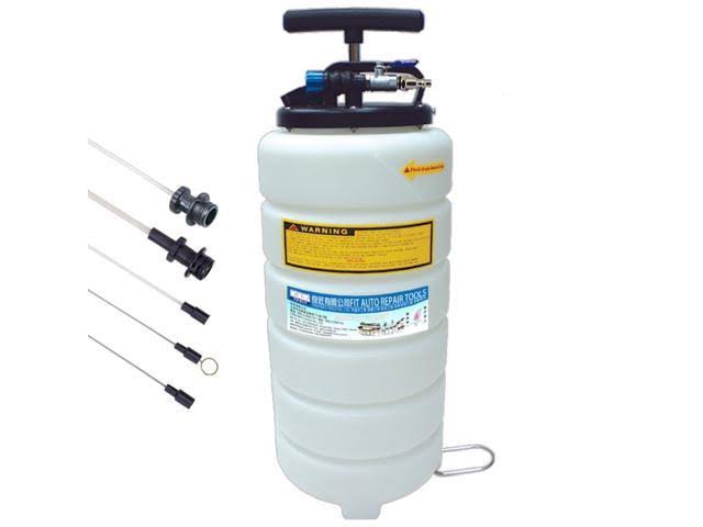 15L Pneumatic and Manual Oil or Fluid Extractor with 5 Pcs Hose R16122