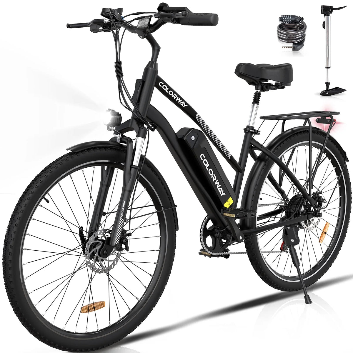 500W Electric Bike 36V 12Ah 7 Speeds H4429