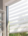 Zebra Roller Shade, Light Filtering, 45"W X 72"H R58663