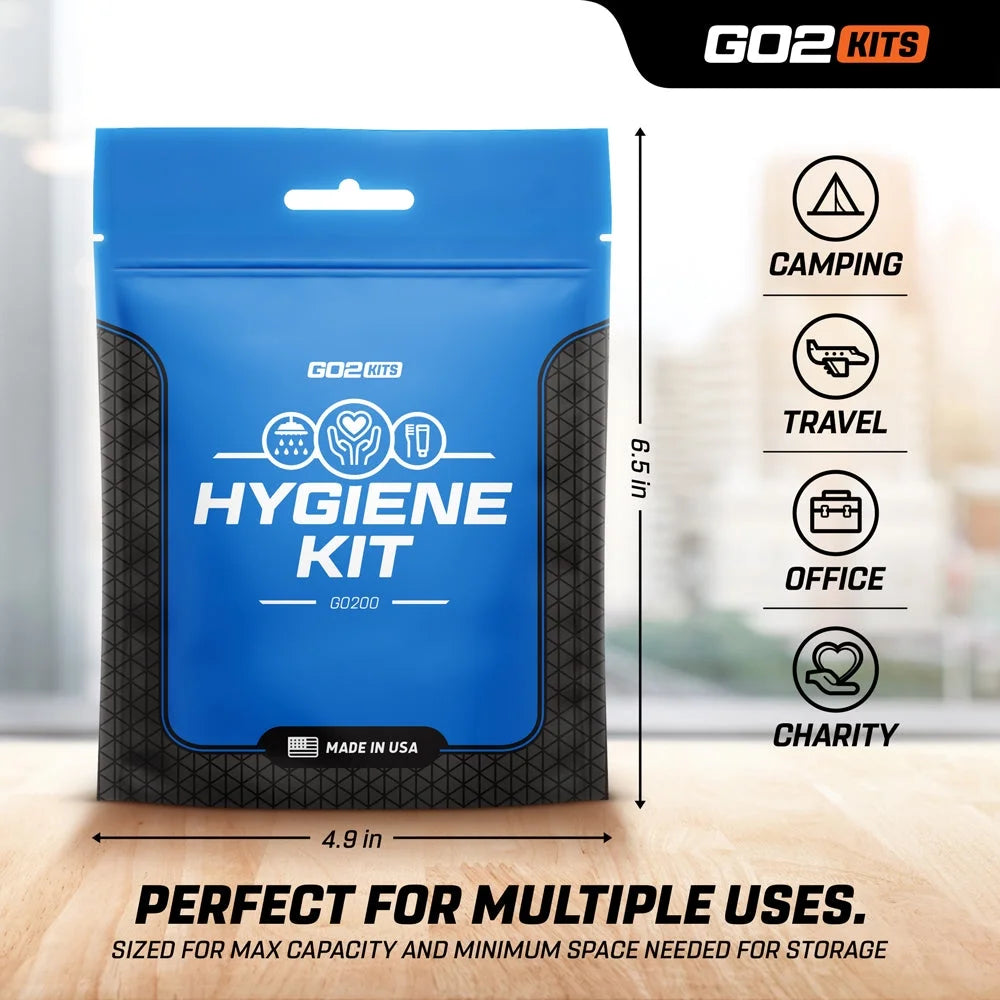 5-Pack Hygiene Toiletry Kits B893189