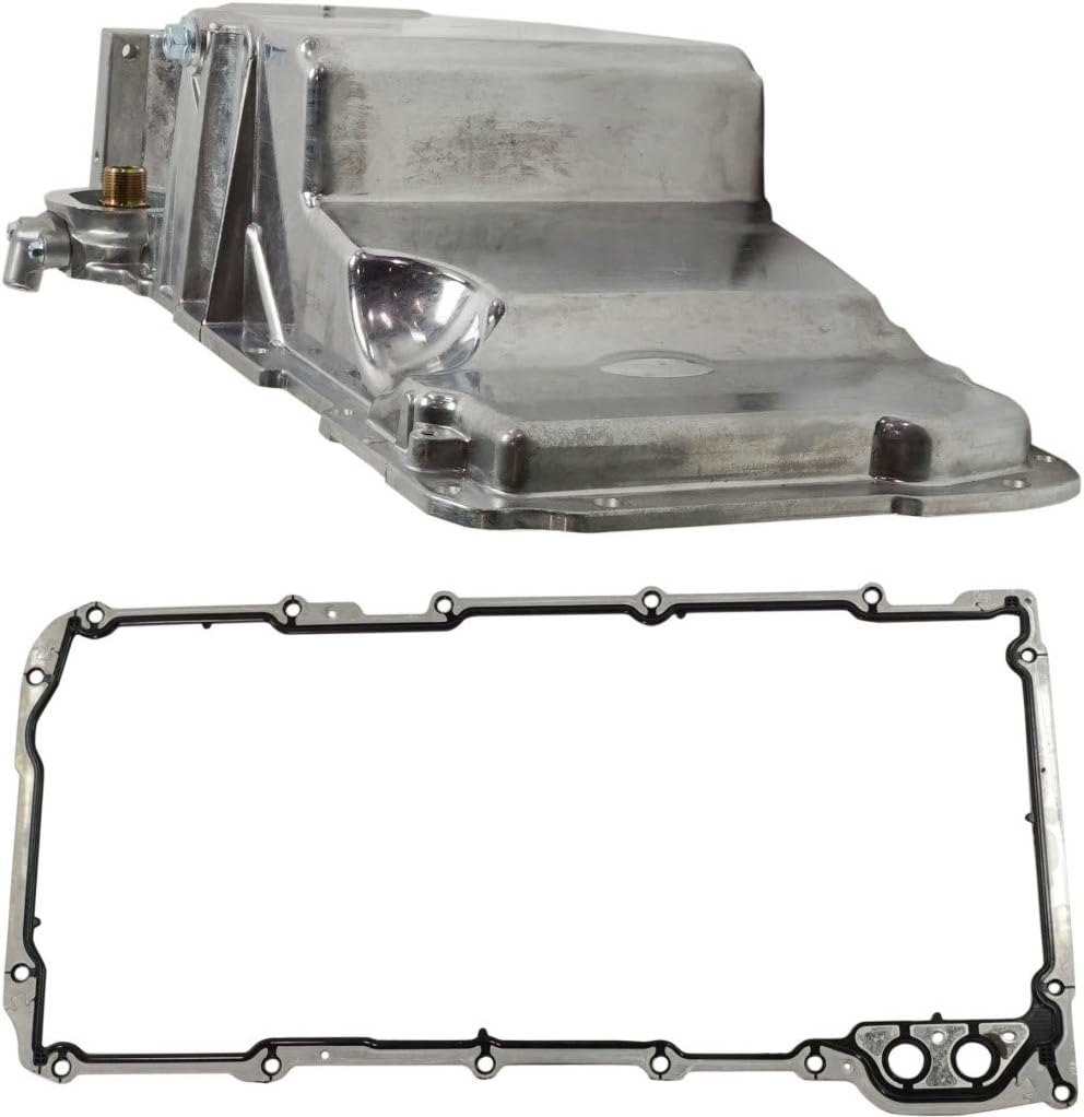 Aluminum Oil Pan for Chevy Camaro 1998-2002, 5 qts. Capacity, Center Sump S293031