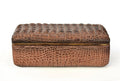 Multi Color Faux Croc Skin Textured Box E66368