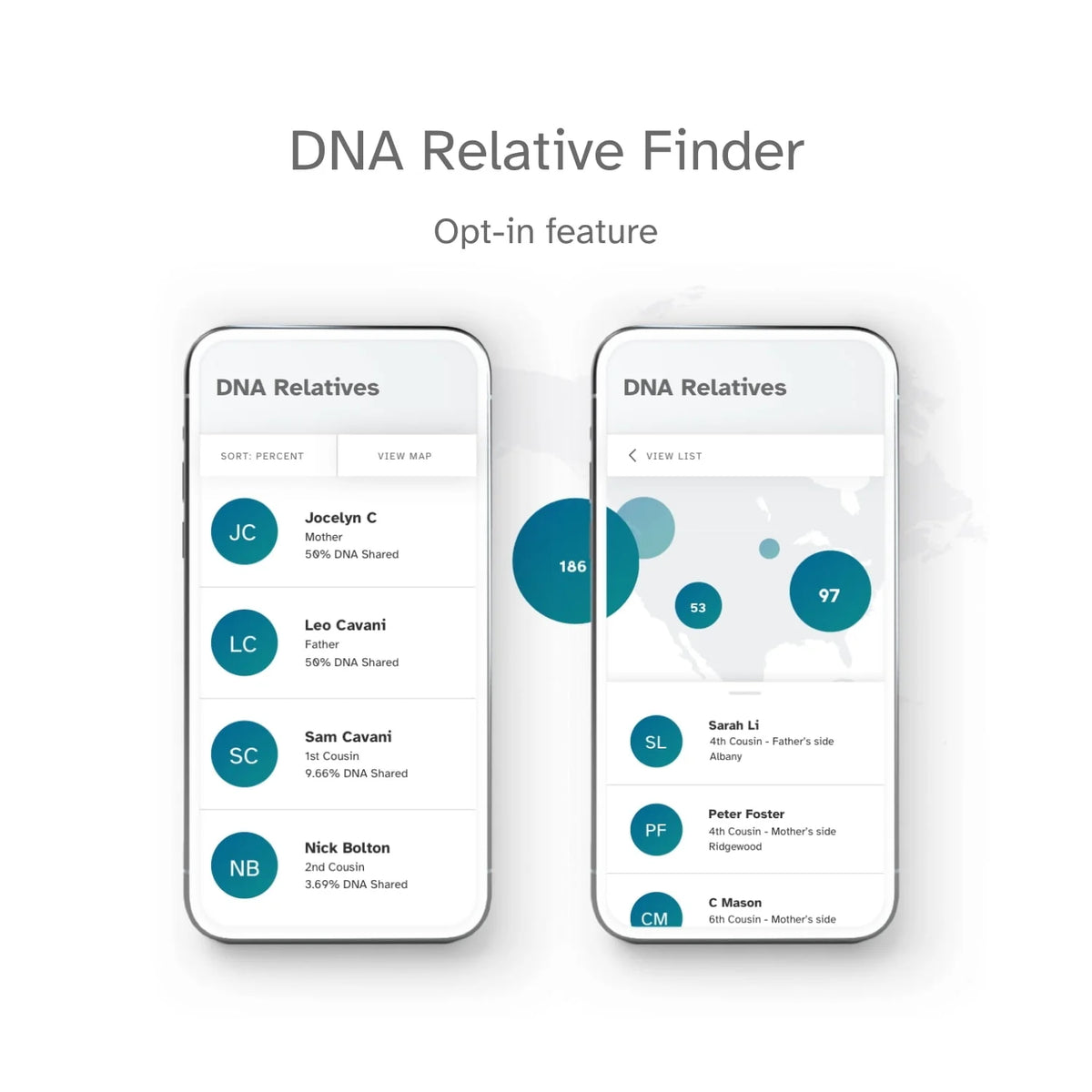 DNA Test Kit with 2750+ Geographic Regions Q4991